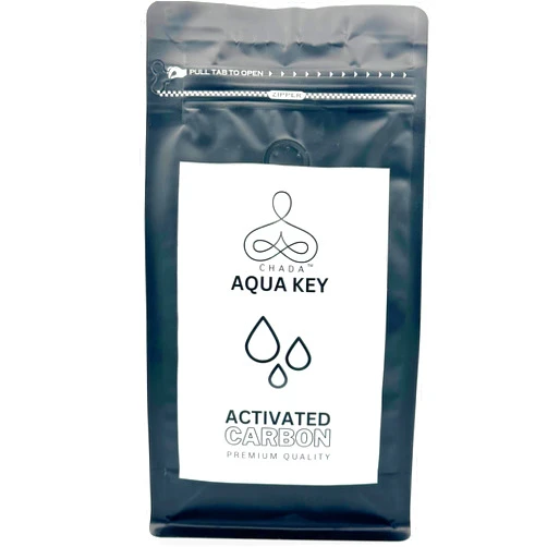 Chada Aqua Key Premium granular Activated Carbon, Designed for Aquarium Applications, Filter Media Bag, Filter for efficient Filtration; use in reactors, Canister Filters, in-Tank Filters (1.25)