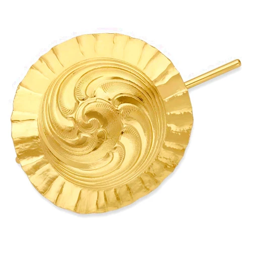 Montana Silversmiths Timeless Treasure Concho Hair Pin - HP5813G