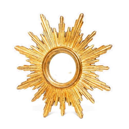 Park Hill Collection EWI16001 Isolde Sunburst Mirror, 25.75-inch Height, Gold, 25.75inchL x 2inchW x 25.75inchH