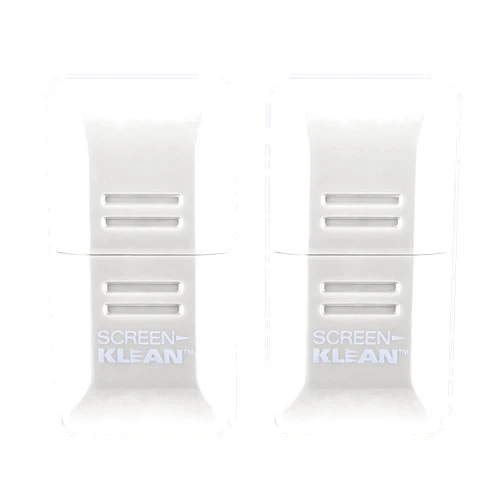 CarbonKlean ScreenKlean, White Injected - 2 Pack
