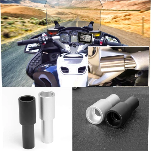 TAZGANTAX Motorcycle Mobile Phone Navigation Bracket Holder for B-M-W R1200RT R1200RS R1250RS K1600GT K1600GTL K1600B 2018 2019 2020 2021 2022 Extension Rod Expansion Pole (Black)