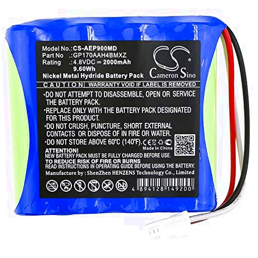 Cameron Sino Replacement Battery for American Diagnostic 9002-5,ADC E-Sphyg 2