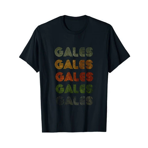 Love Heart Gales Nametag Love Heart Gales Tee Grunge Vintage Style Black Gales T-Shirt
