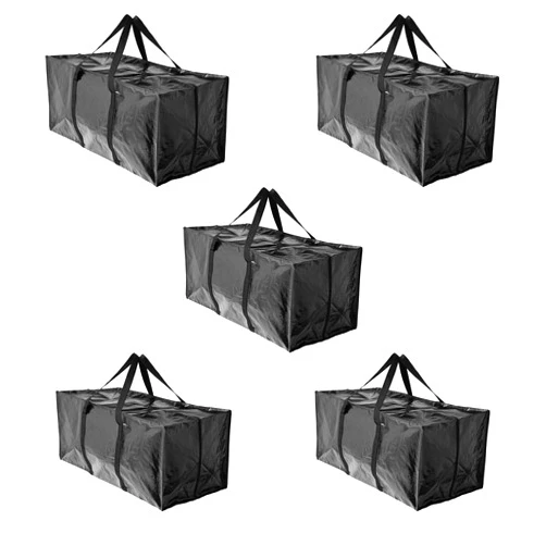 BAG-THAT! 5 Moving Bags Heavy Duty Extra Large Stronger Handles Wrap Totes Storage Boxes Storage totes Moving Boxes Packing Box