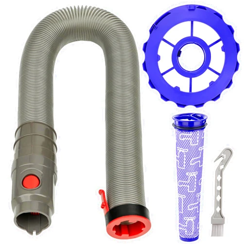 Kodahome Hose Filter Replacement for Dyson DC40 Animal Origin Total Clean Light/Slim Ball Multi Floor 2 UP16 UP19, Pre-filter 923587-02, Post Filter 922676-01, Hose 920765-03/04 (DC40 Hose Filter)