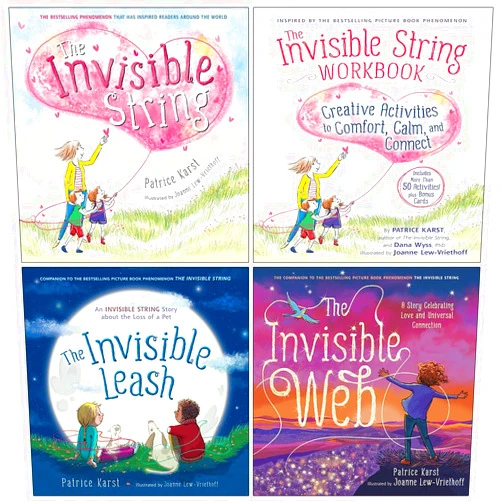 By Patrice Karst (Author) The Invisible String 4 Books Collection Set By Patrice Karst (The Invisible String, The Invisible String Workbook, The Invisible Leash & The Invisible Web)