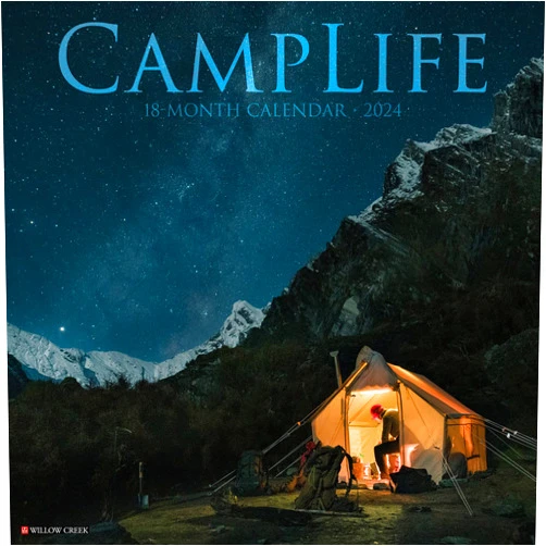 Willow Creek Press Camplife 2024 Calendar