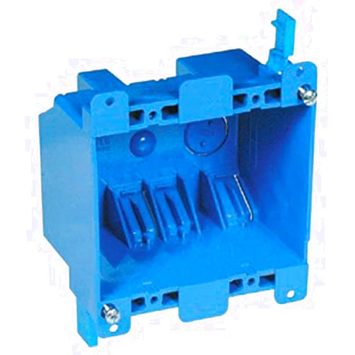 Carlon Set of 2 CARLON/LAMSON&SESSIONS Thomas & Betts B225R-UPC 25 CUB 2 Gang Old WRK Zip Box