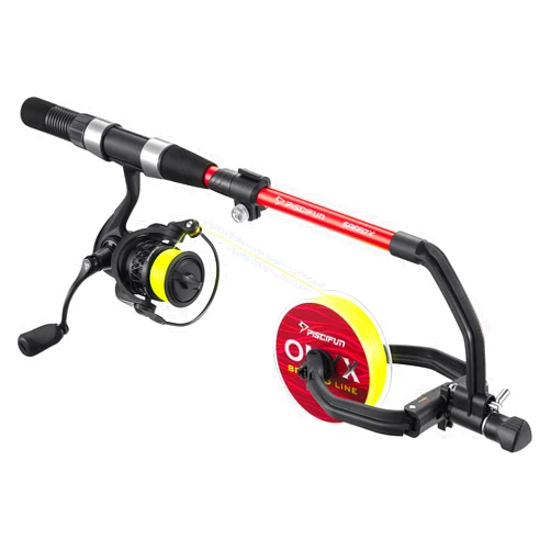 Piscifun Speed X Fishing Line Spool with Unwinding Function No Twist Line with Adjustable Aluminium Handle for Spinning Reel, Bait Reel and Spincast Reel
