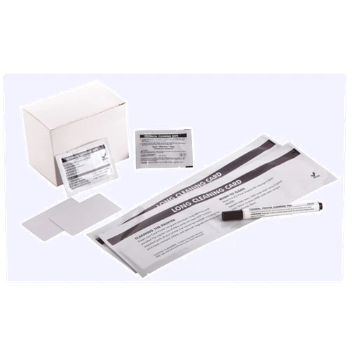 UBICON ACL002 Cleaning Kit Compatible with Evolis Zenius and Primacy Printers - Complete Maintenance Solution with 1 IPA Cleaning Pen, 2 T Cards, and 3 Adhesive Cards (2 Sets)