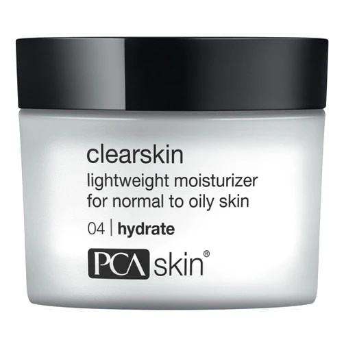 PCA SKIN Clearskin Lightweight Face Moisturizer for Oily Skin, Daily Hydrating Facial Moisturizer for Oily, Acne-Prone, and Sensitive Skin, Quick Absorbing, Reduces Discolorations, 1.7 oz Jar