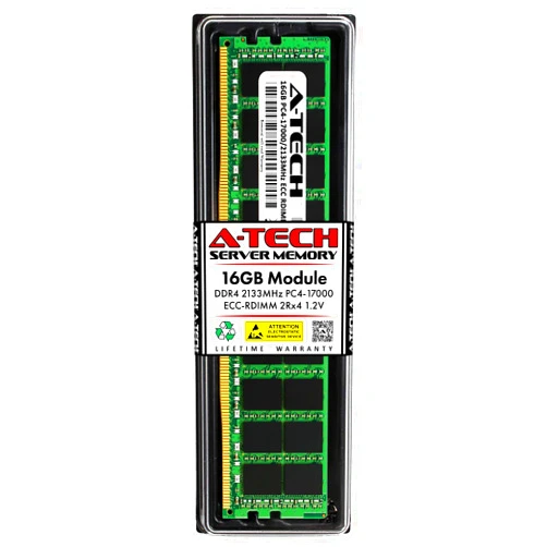 A-Tech 16GB RAM Replacement for Samsung M393A2G40DB0-CPB | DDR4 2133MHz PC4-17000 2Rx4 1.2V ECC RDIMM Registered 288-Pin DIMM Memory Module