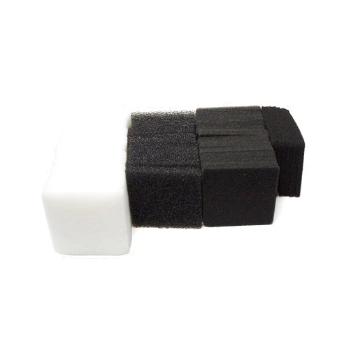 LTWHOME Compatible Foam Carbon Micro Filter Pads Set Fit for Rena Filstar xP Filter Media(Pack of 50)