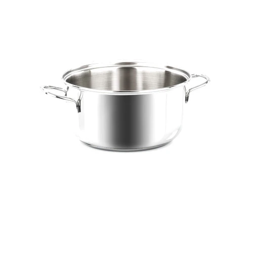Barazzoni, Bonita Line Saucepan, Diameter 12 cm, Capacity 0.50 Litres, 18/10 Stainless Steel, Suitable for Induction, Made in Italy