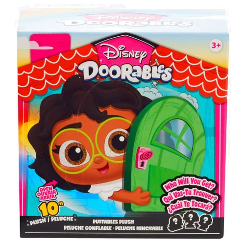 Disney Doorables Puffables Plush Encanto, 10-inch Collectible Plush, Styles May Vary, Officially Licensed Kids Toys for Ages 3 Up by Just Play