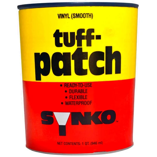 Synkoloid Company Synkoloid Tuff Patch Smooth Vinyl Patch and Repair Compound 03004, Quart