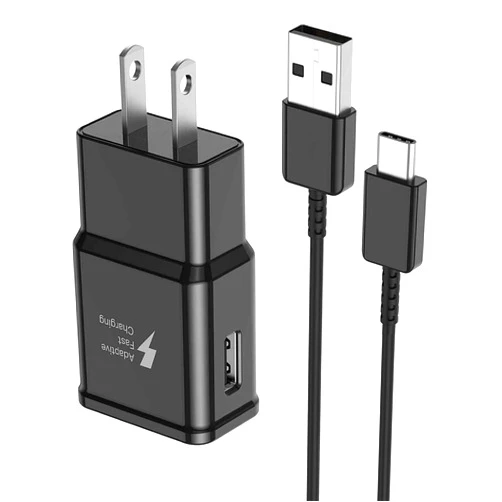 ZOYOL Samsung Charger Fast Charging Cord 6ft with USB Wall Charger Block for Samsung Galaxy S10/S10e/S10 Plus/S9/S9 Plus/S8/S8 Plus/S20 S21 S22 S23 S24 Ultra/Note 20/Note 10/Note 9/Note 8/A51/A52/A53/A54
