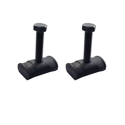 Yukauto Torsion Bar key Adjuster Block Nuts With Bolts fit for Chevy Silverado Suburban Avalanche Tahoe Express K1500/2500/3500, GMC Sierra Jimmy Sonoma, Cadillac Escalade (2 Piece Set Full Thread)