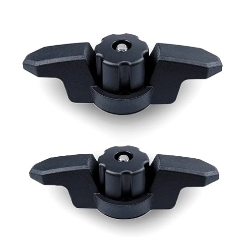 TYCGGN Kayak Anchor Cleat for Kayak Track Mount 2 Pcs, Standard Kayak Cleat Track Mount, Rope Cleat for Kayak Rail Mount Accessories, Kayak Line Cleat