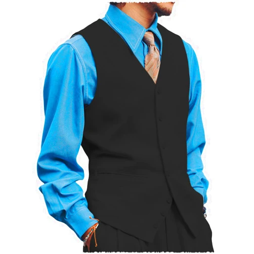 Duereyoo Men's Summer Cotton Vest Suit Waistcoat Casual Vest Regular Fit Suit Vests Business