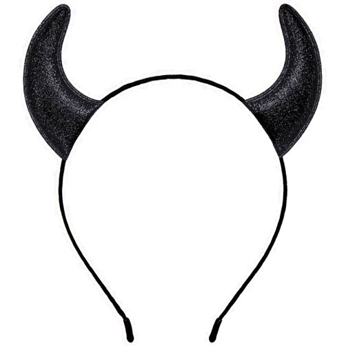 Edoneery Halloween Headband for Women, Glitter Fancy Dress Costume Hair Accessory for Cosplay Parties