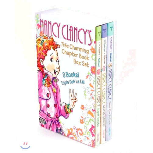 Jane O'Connor,Robin Preiss Glasser Fancy Nancy: Nancy Clancy's Tres Charming Chapter Book Box Set: Books 1-3