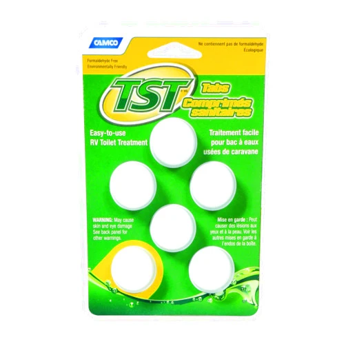 Camco 41152 - RV Trailer Camper Sanitation Tst Tabs Camco RV 41152