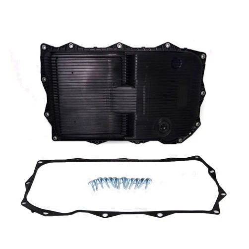 Jaxivo 68225344AA 8-Speed Automatic Transmission Oil Pan with Gasket & Drain Plug Compatible with Ram 1500 2500 3500 & Jeep Grand Cherokee & Dodge Charger, Challenger, Charger & Chrysler 300