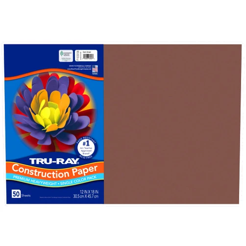 Tru-Ray® Construction Paper, 50% Recycled, 12