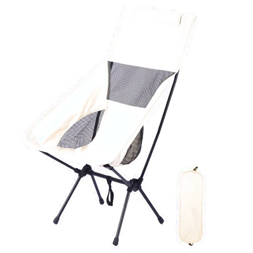 Iryreafer 【US Shipped】 Portable Camping Chair, Lightweight Camp Chair, Backpacking Portable Chair, Ultralight Foldable Chair for Outdoor Camp, Backpacking, Hiking, Travel, Beach and Picnic