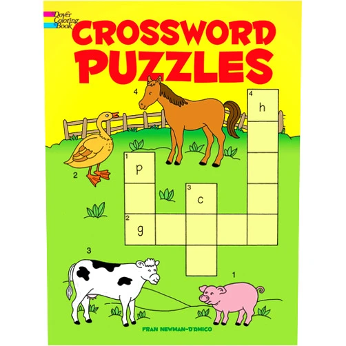 Fran Newman D'Amico Crossword Puzzles (Dover Kids Activity Books)