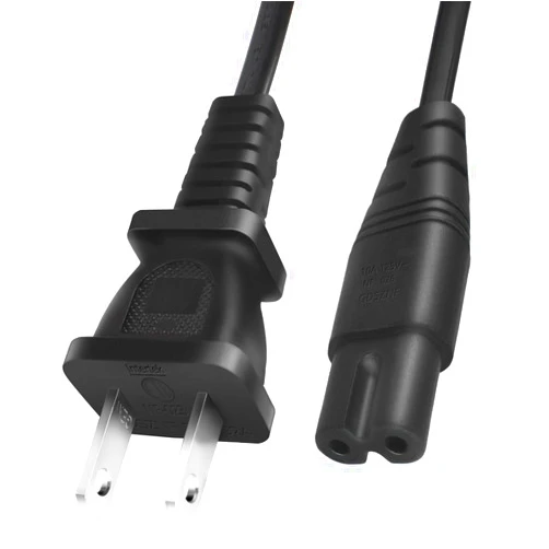 Cordro 10ft 2 Prong Power Cord Charger for Epson Workforce Stylus Ecotank Printer ET-2800 ET-2803 ET-2850 WF-3620 WF-2520 WF-M1560, ET-2720 ET-2650 ET-2750 ET-m1120 ET-m1170 ET-3760 ET-3750,and More