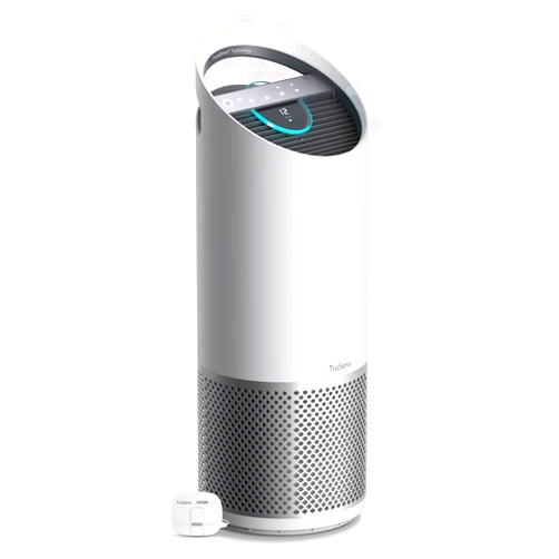 TruSens Air Purifier with UV-C Light + True HEPA Filtration | Large | SensorPod™ Air Quality Monitor | Auto, Sleep, & Turbo Mode | Touch Control | Portable Handle