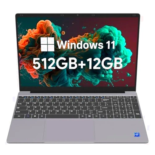 Maxsignage Windows 11 Slim Student Laptop: 15.6
