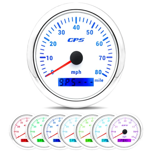 ARTILAURA GPS Speedometer Car Boat GPS Speedometer 85mm 3-3/8