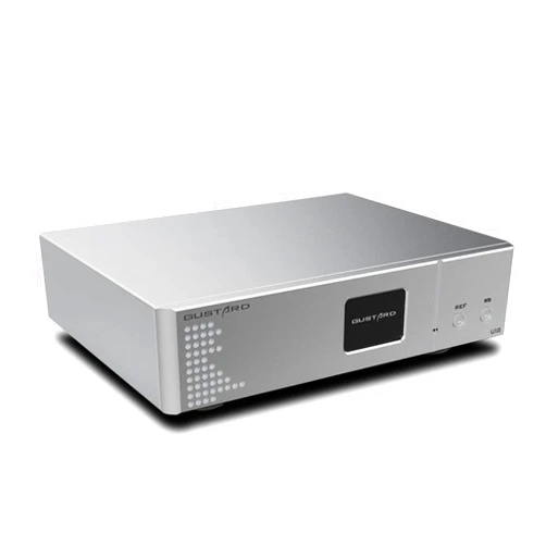 Fanmusic GUSTARD U18 DDC USB Digital Interface DSD512 PCM768Khz XU216 K2 Fully Isolation AS338 Hi-End Crystol IIS USB Audio Interface (Silver)