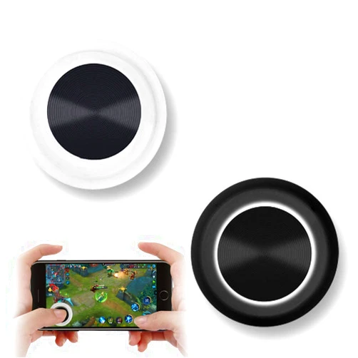 SJLCYZS Vakili Mobile Phone Game Joystick Game Control Touch Screen Joypad Game Controller for iPad iPhone Android Mobile Tablet Smart Phone Joystick Touch Screen Joypad Tablet Funny Game Controller 2PACK