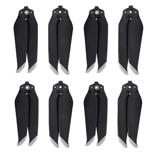 Tosiicop Air 2s Propellers Blades - 8PCS Propeller for DJI Air 2s/Mavic Air 2 Replacement Parts Drone Accessories Low Noise Quick-Release Props Quiet 7328 Wings Air Series Silver