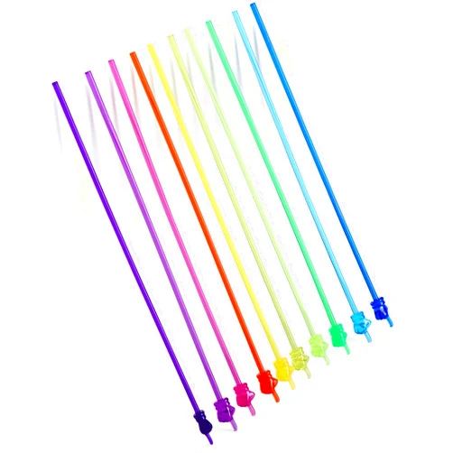 DOLANFYE 10PCS Children Finger Reading Stick Point Reading Pen Kindergarten Student Teacher Teaching Reading Picture Book Finger Shape Mini Pointer Stick (A-Transparent)