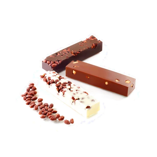 silikomart 26.184.77.0065 SF 184 Silicone Baking Mould for Chocolate, Brown (32.5 x 12.5 x 2 cm)