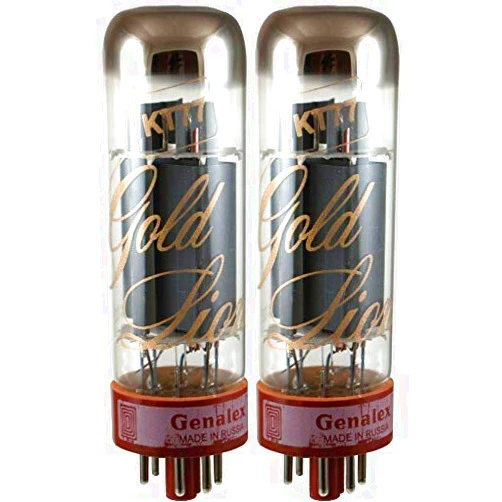 AmplifiedParts Vacuum Tube - KT77, Genalex Gold Lion, Matched Pair