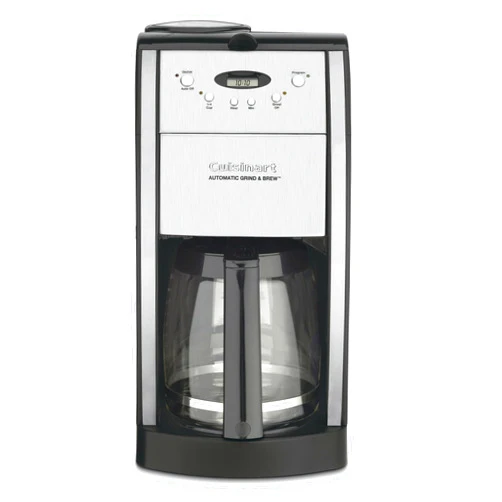 Cuisinart DGB-550BKP1 Automatic Coffeemaker Grind & Brew, 12-Cup Glass, Black