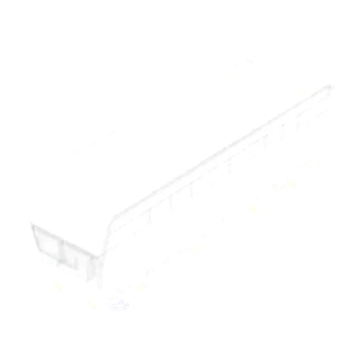 Akro-Mils Akro Mils Clear Plastic Shelfmax Nestable Plastic Shelf Bin, 6-5/8