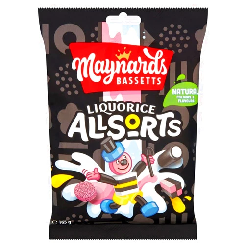 Bassett's Liquorice Allsorts (165g) - Pack of 6
