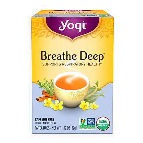 Yogi Tea, Breathe Deep, 16 Count, Packaging May Vary