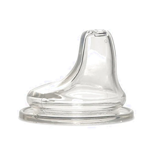 NUK Replacement Silicone Spout for NUK Active and Learner Cups and NUK Bottles, Clear