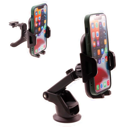 Selna Car Mount Windshield Air Vent Compatible with Samsung Galaxy A35/A34/A33/A32 5G, Phone Holder Glass Cradle Suction Swivel Dock Stand