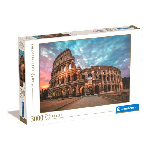 Clementoni Coliseum Sunrise High Jigsaw Puzzle Quality Collection 3000 PC 33548