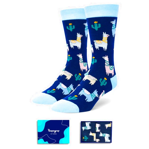 HAPPYPOP Funny Unisex Music Socks Sea Turtle Frog Cat Chicken Corgi Llama Socks for Women Men Socks
