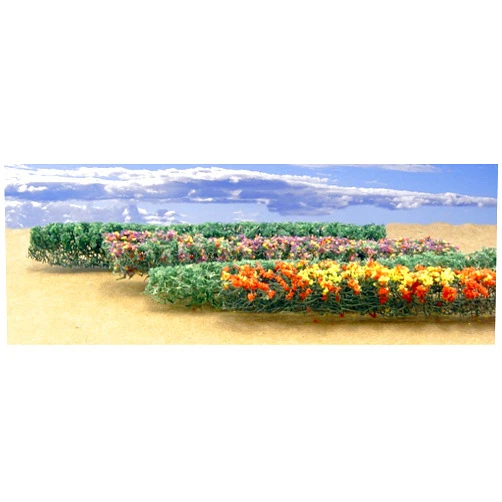 JTT Flower Hedges HO-Scale (Green, Assorted)
